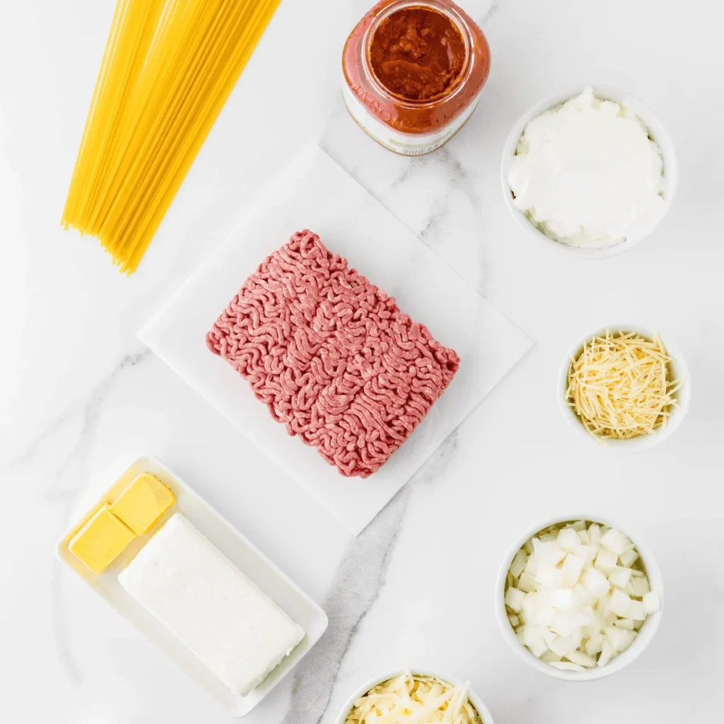 Crock Pot Million Dollar Pasta Ingredients