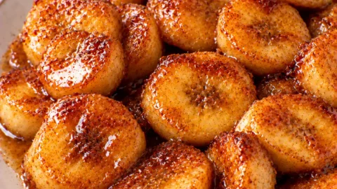 Easy Cinnamon Fried Bananas