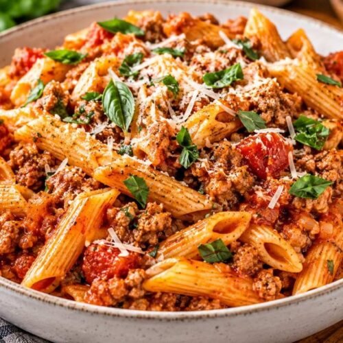 Easy Ground Turkey Pasta