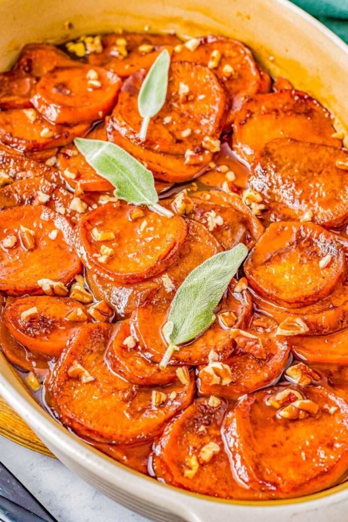 Easy Oven Baked Candied Yams-150kb