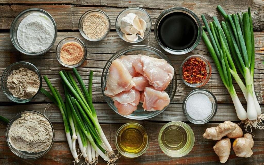Easy Spicy-And-Sweet Glazed Chicken ingredients-130kb