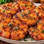 Honey Butter Smashed Sweet Potatoes-150kb