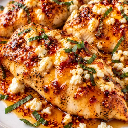 Hot Honey Feta Chicken