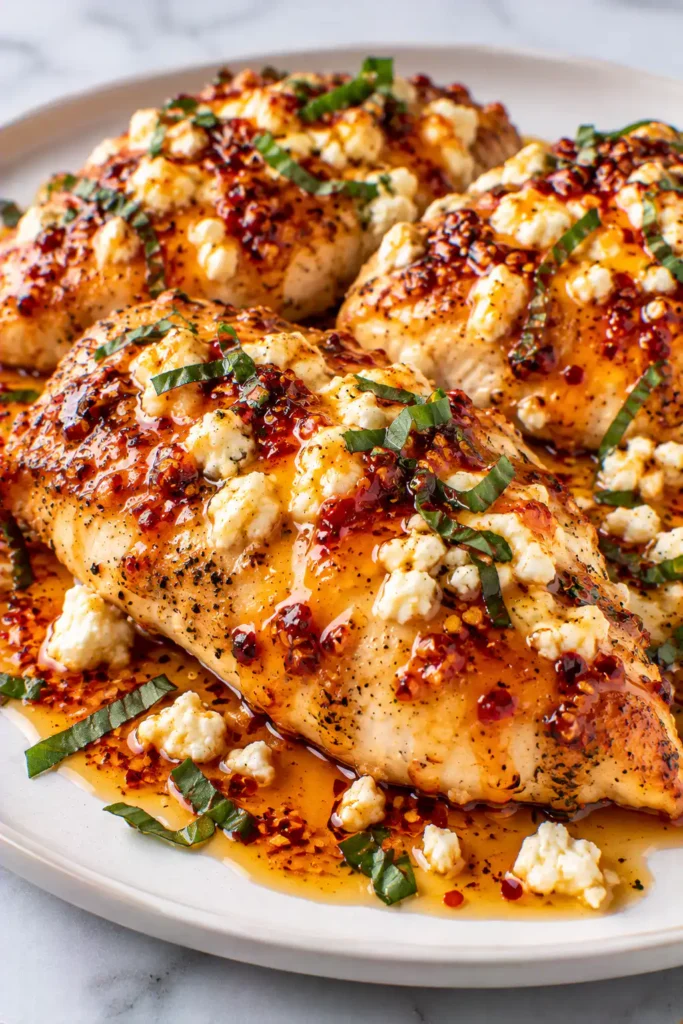 Hot Honey Feta Chicken