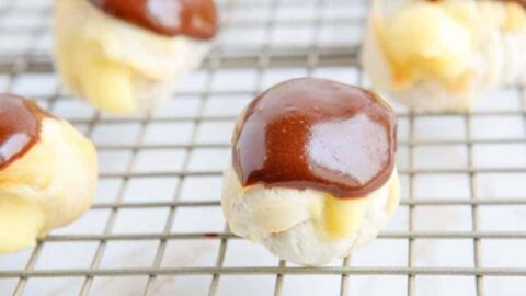 Mini Boston Cream Donut Holes