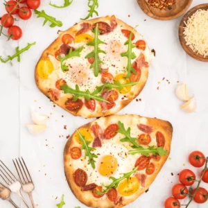 Naan Breakfast Pizza