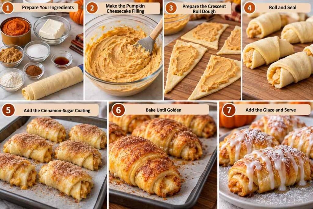 Pumpkin Cheesecake Rolls – Soft and Creamy
