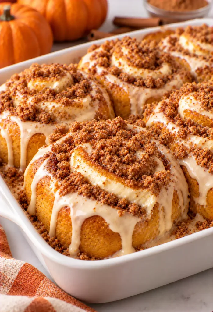 Pumpkin Cheesecake Rolls – Soft and Creamy
