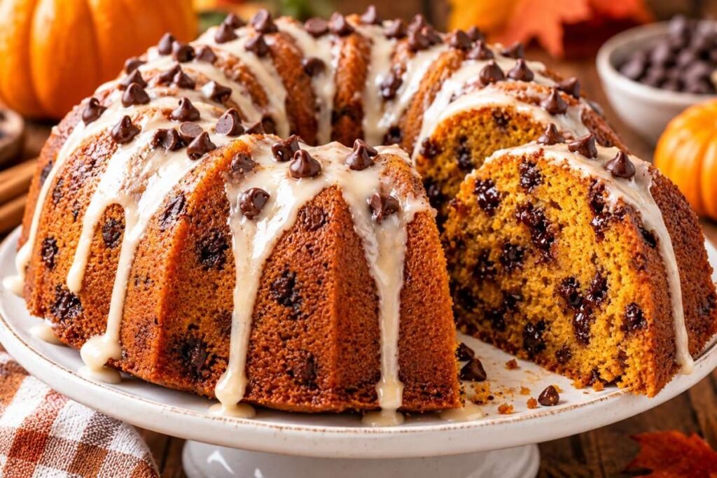 Pumpkin Chocolate Chip Bundt Cake-150kb