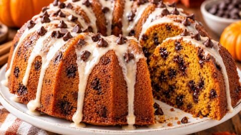 Pumpkin Chocolate Chip Bundt Cake-150kb