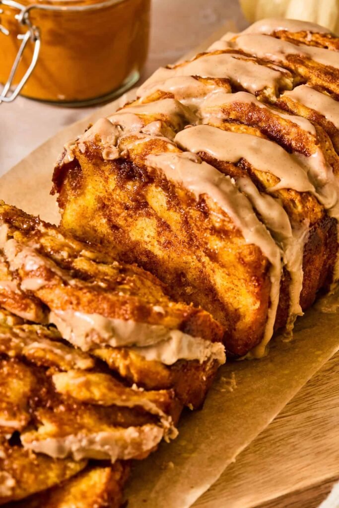 Pumpkin Pull Apart Bread