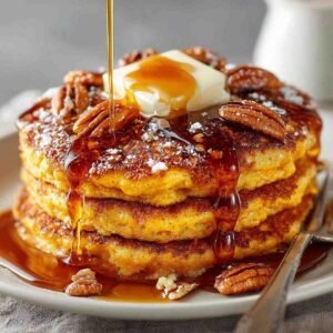 Pumpkin Ricotta Pancakes