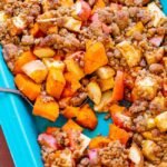 Roasted Sweet Potato and Apple Casserole