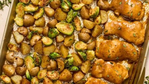 Sheet Pan Honey Mustard Chicken