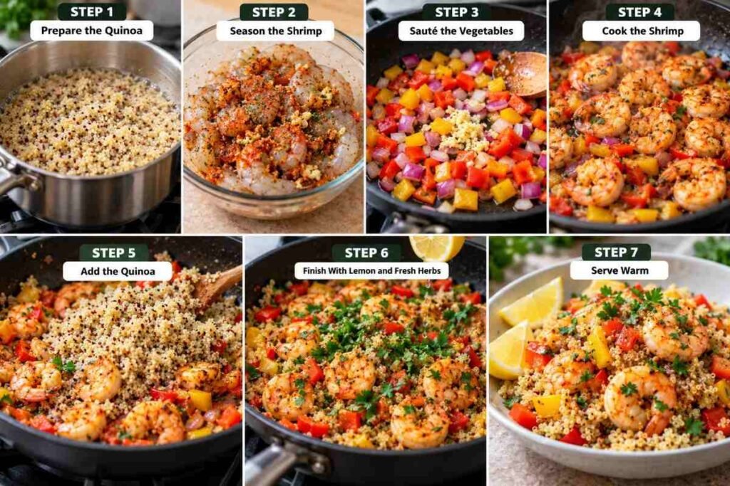 Shrimp and Quinoa Recipe