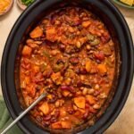 Slow Cooker Sweet Potato Turkey Chili
