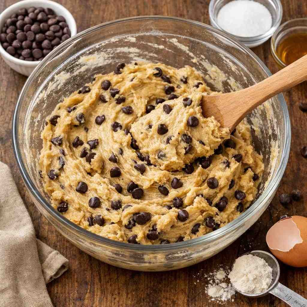 Soft and Chewy Chocolate Chip Cookie Cake