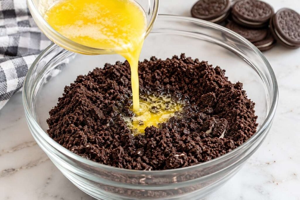 Step 1 Prepare the Chocolate Cookie Crust-130kb