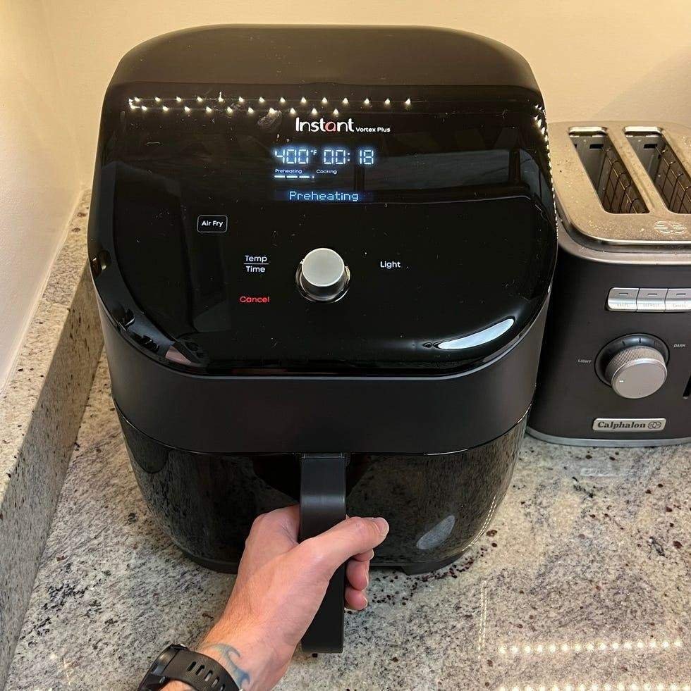 Step 3 Preheat the air fryer-130kb