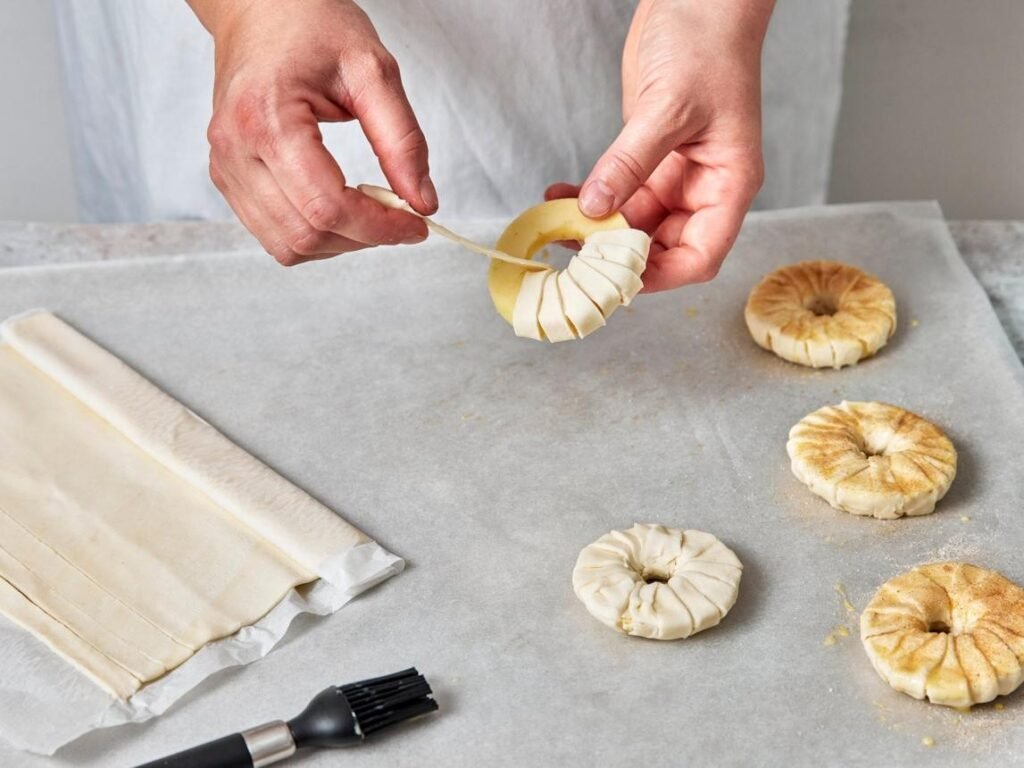 Step 3 Wrap the Apple Rings-150kb