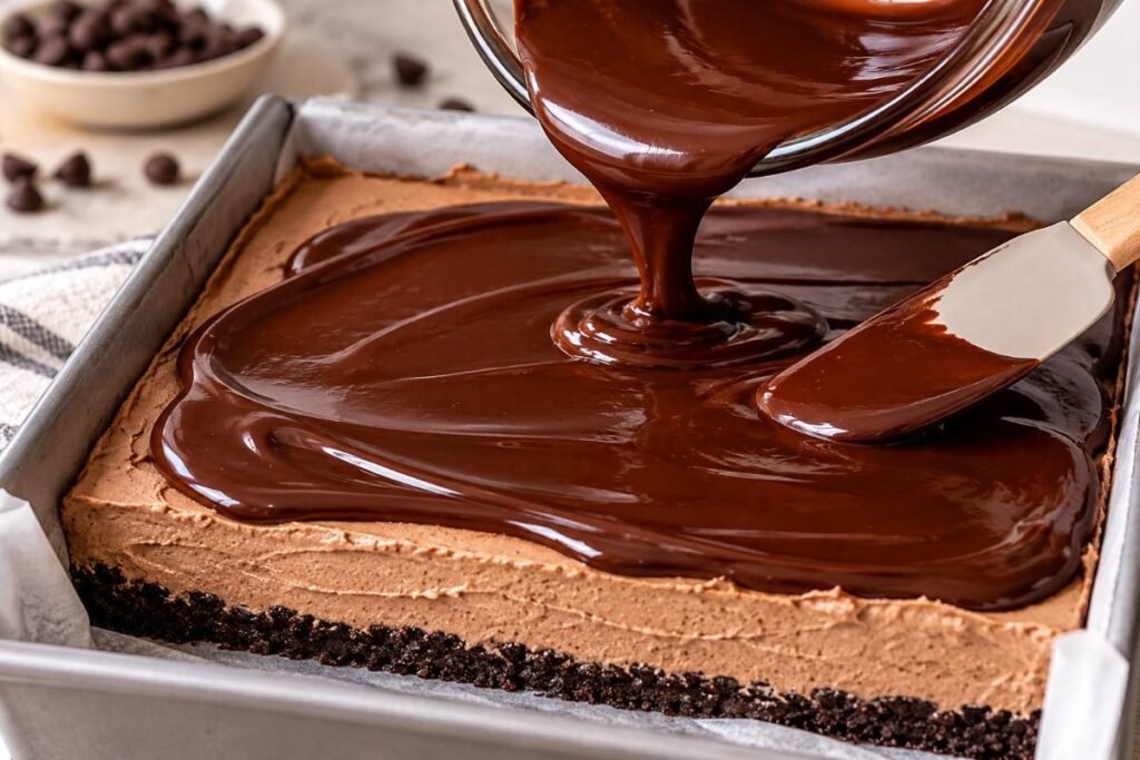 Step 5 Add the Chocolate Ganache Topping-130kb