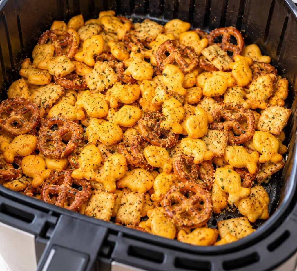 Step 5 Air Fry the Snack Mix-150kb