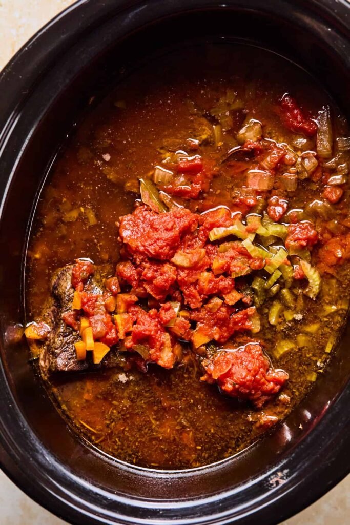 Step 5 Slow Cook Until the Beef Is Tender