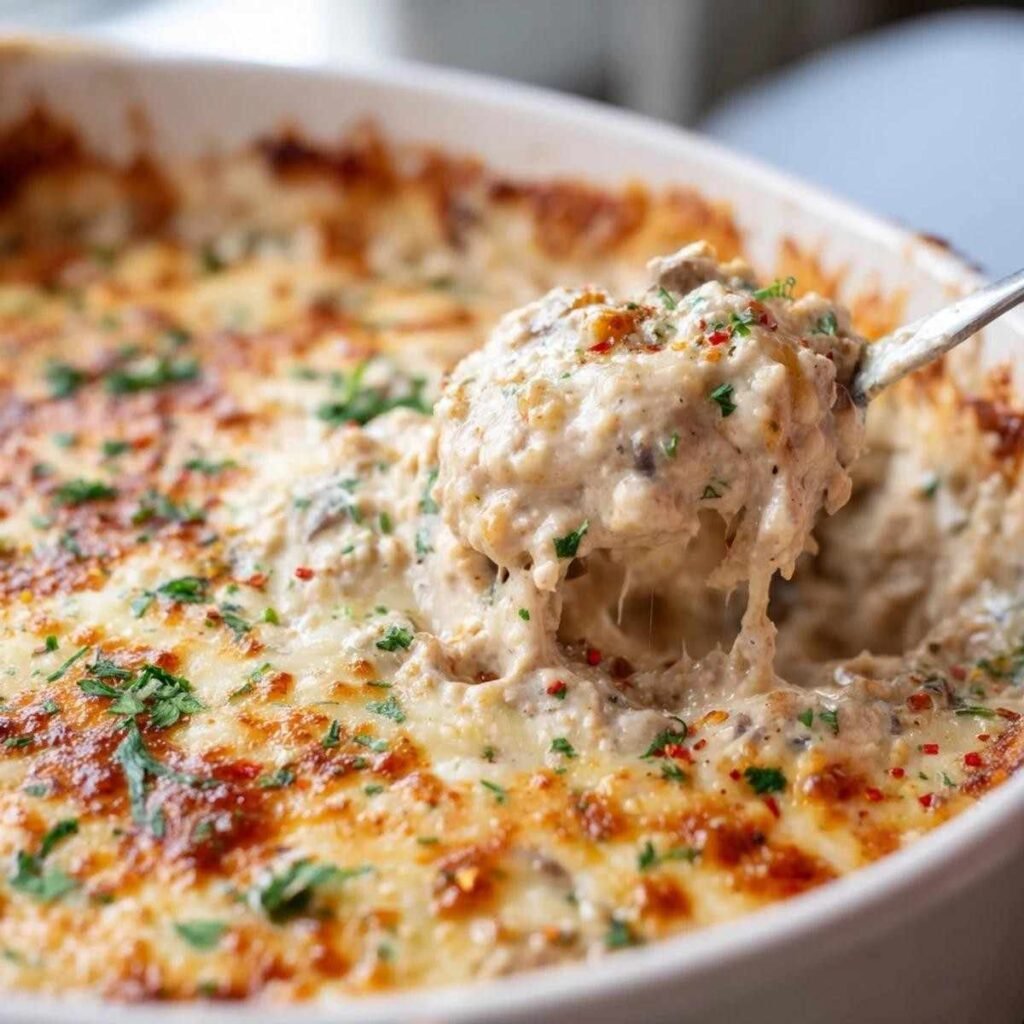 Stuffed Mushroom Dip