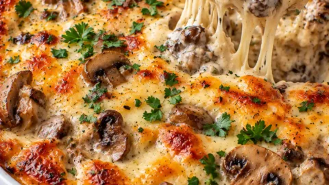 Stuffed Mushroom Dip