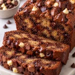 Triple Chocolate Banana Bread – Moist and Rich